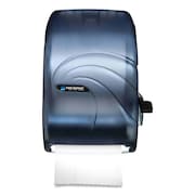 SAN JAMAR Lever Roll Towel Dispenser, Oceans, Arctic Blue, 16 3/4 x 10 x 12 SAN T1190TBL